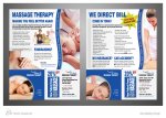 Inlay Mailing Design for Jasper 124 Massage Therapy Inc.