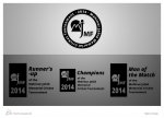 Trophies Design for MJMF Cricket Tournament 2014