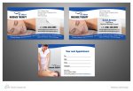 Business Card Design for St. Albert Massage Therapy Inc.
