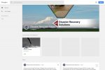 Google Plus Page for Disaster Recovery Solutions