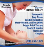 Window Design for Jasper 124 Massage Therapy Inc.