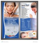 Rack Card Design for Jasper 124 Massage Therapy Inc.