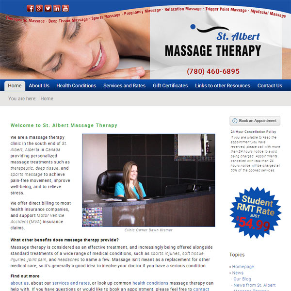 St. Albert Massage Therapy Inc.
