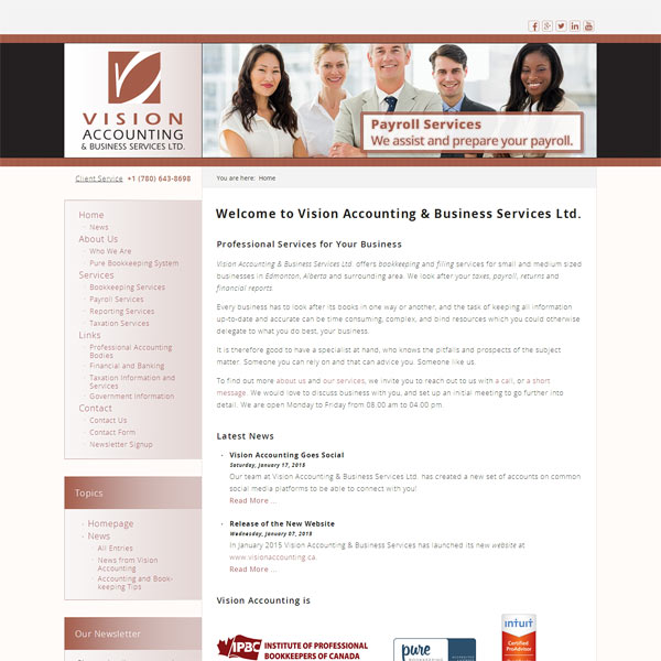 Vision Accounting & Business Services Ltd.