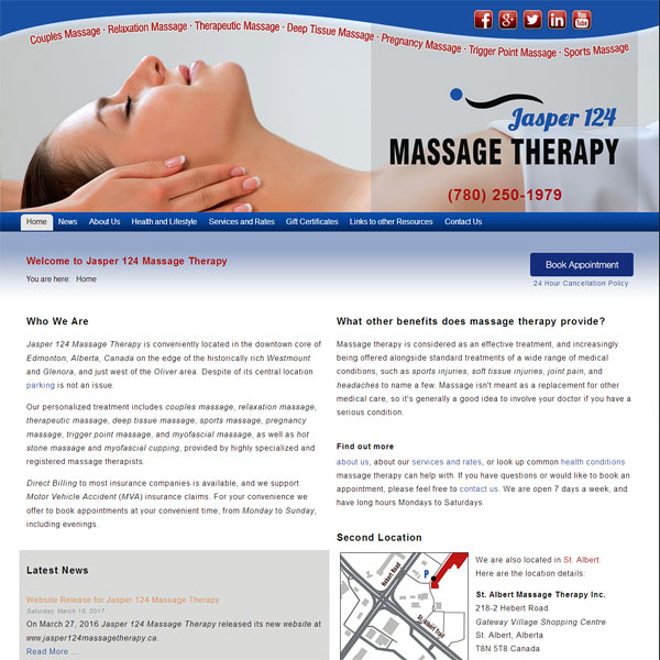 Jasper 124 Massage Therapy Inc.