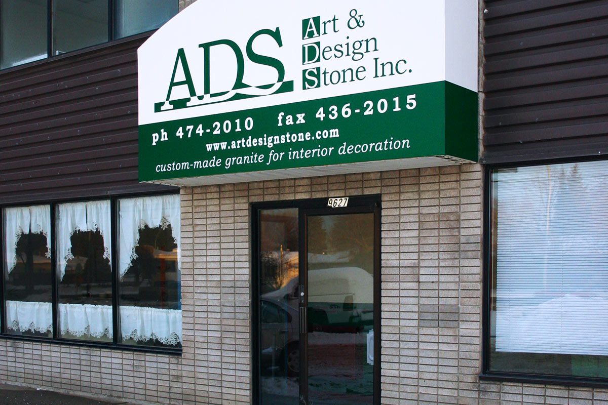 Awning for Art & Design Stone Inc.