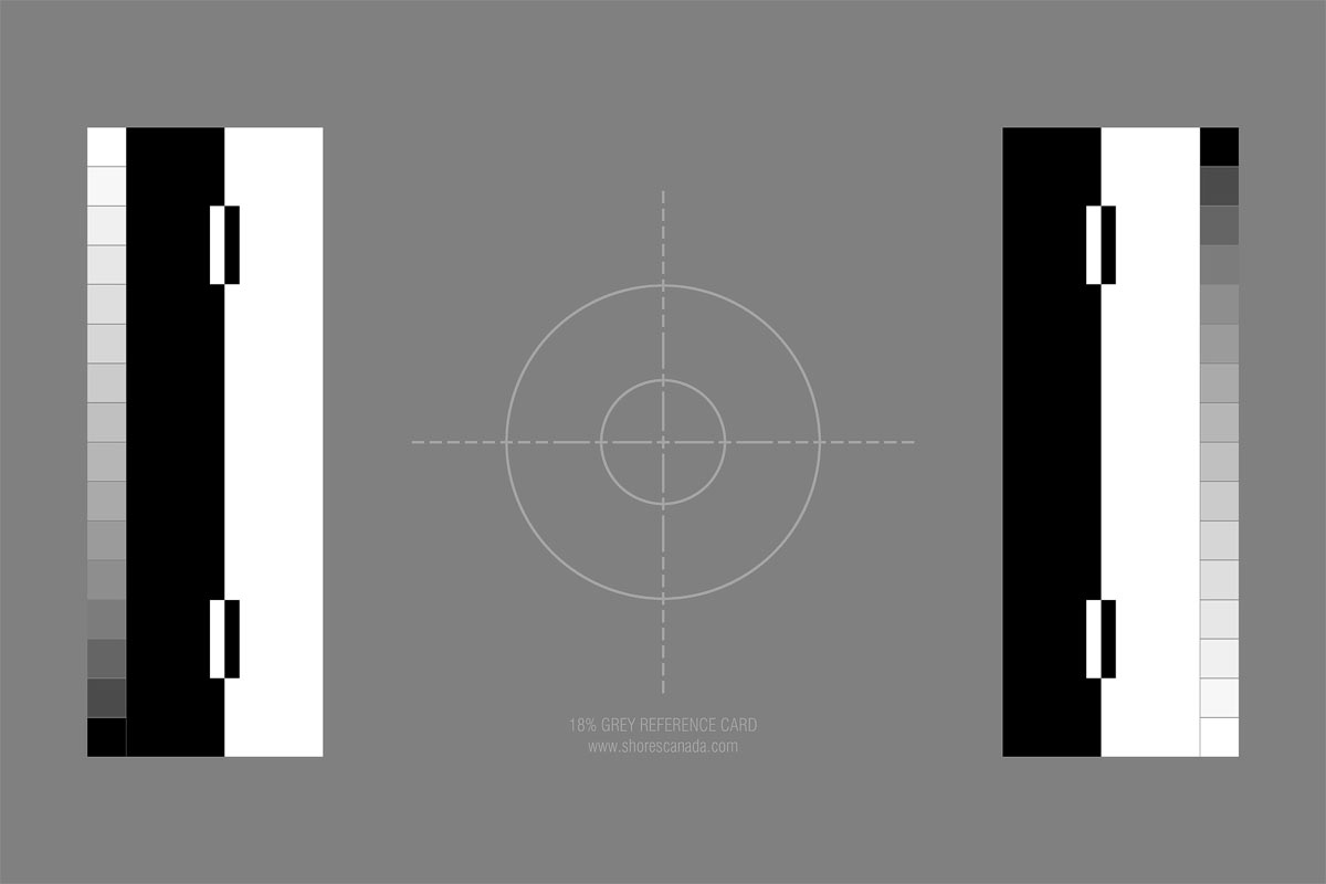 18% Grey Reference Card